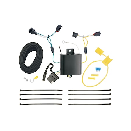 Draw-Tite 11-17 TOUAREG T-ONE CONNECTOR W/UPGRADED CIRCUIT PROTECTED MODULITE HD 118668